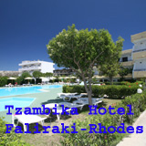 Tzambika Hotel. Faliraki, Rhodes, Greece